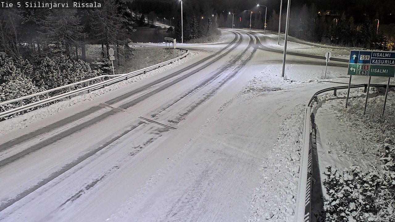 Kelikamerat Kuva Tie 5 Siilinjärvi, Rissala, Siilinjärvi, Pohjois-Savo