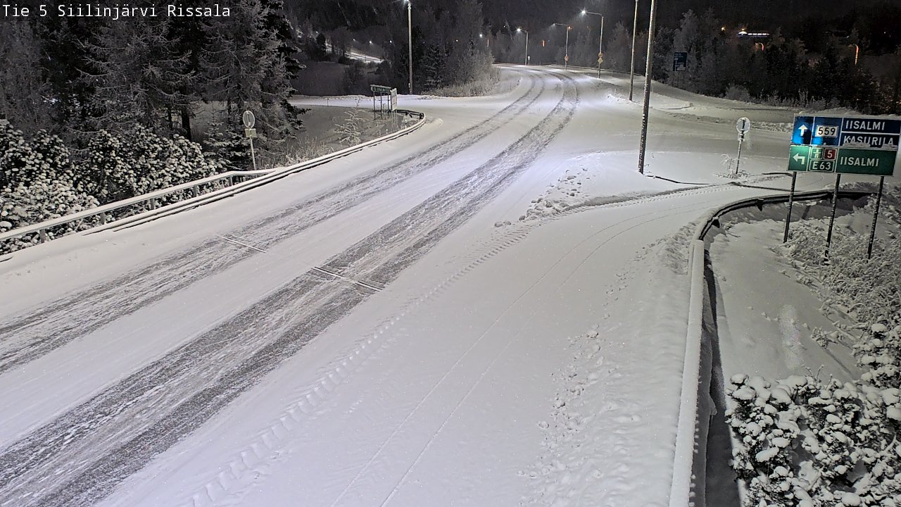 Kelikamerat Kuva Tie 5 Siilinjärvi, Rissala, Siilinjärvi, Pohjois-Savo