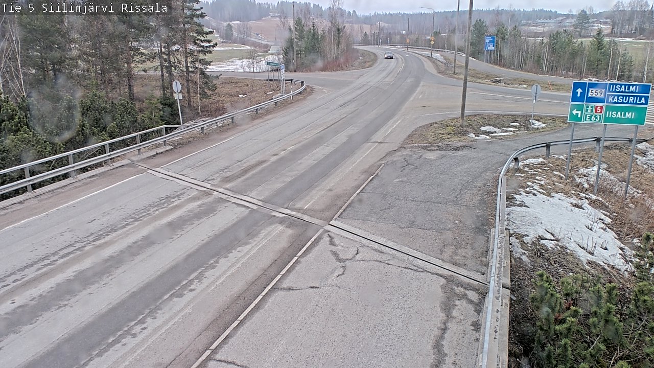 Kelikamerat Kuva Tie 5 Siilinjärvi, Rissala, Siilinjärvi, Pohjois-Savo