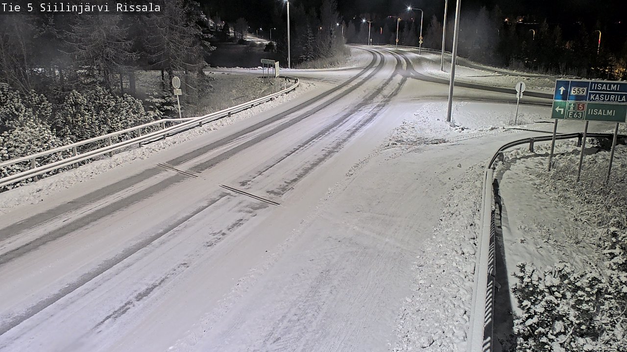 Kelikamerat Kuva Tie 5 Siilinjärvi, Rissala, Siilinjärvi, Pohjois-Savo