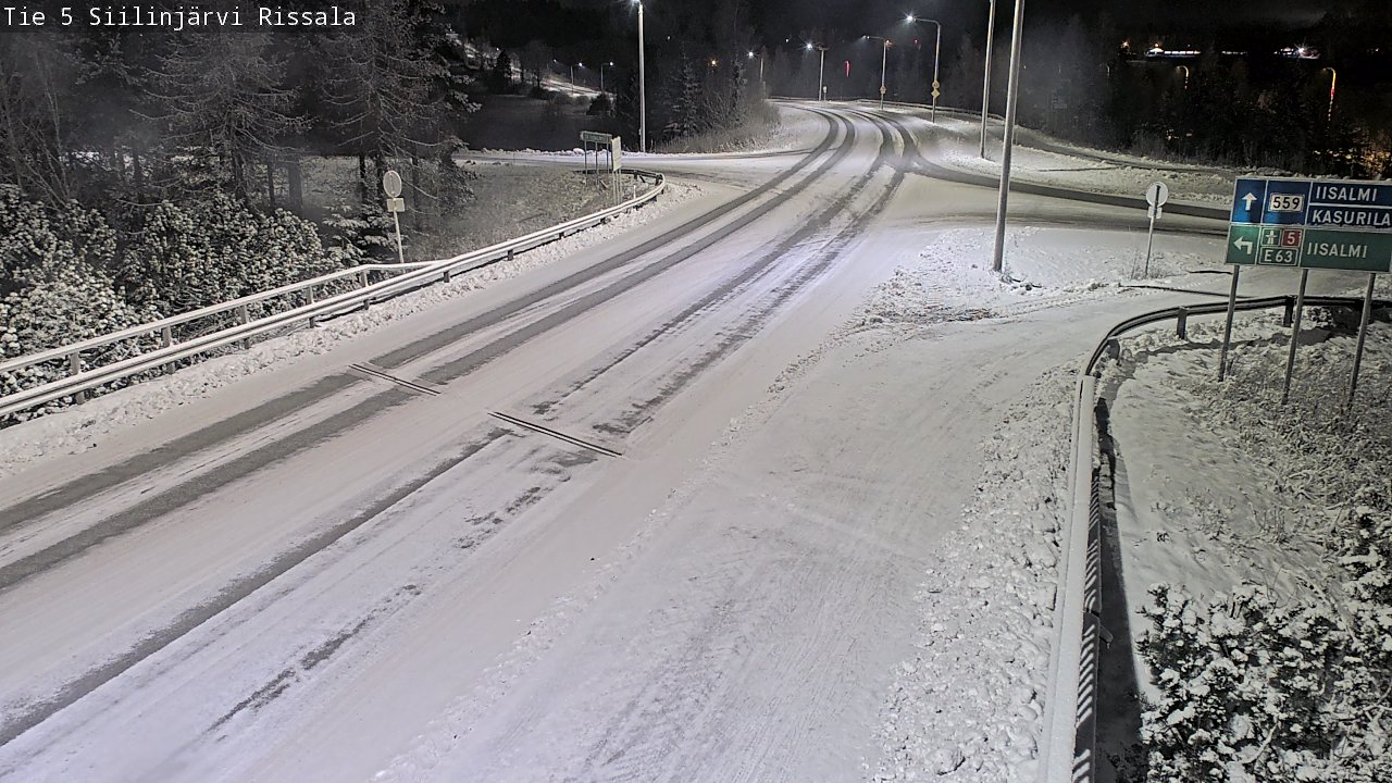 Kelikamerat Kuva Tie 5 Siilinjärvi, Rissala, Siilinjärvi, Pohjois-Savo