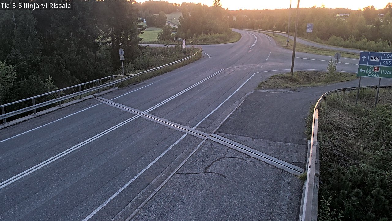 Kelikamerat Kuva Tie 5 Siilinjärvi, Rissala, Siilinjärvi, Pohjois-Savo