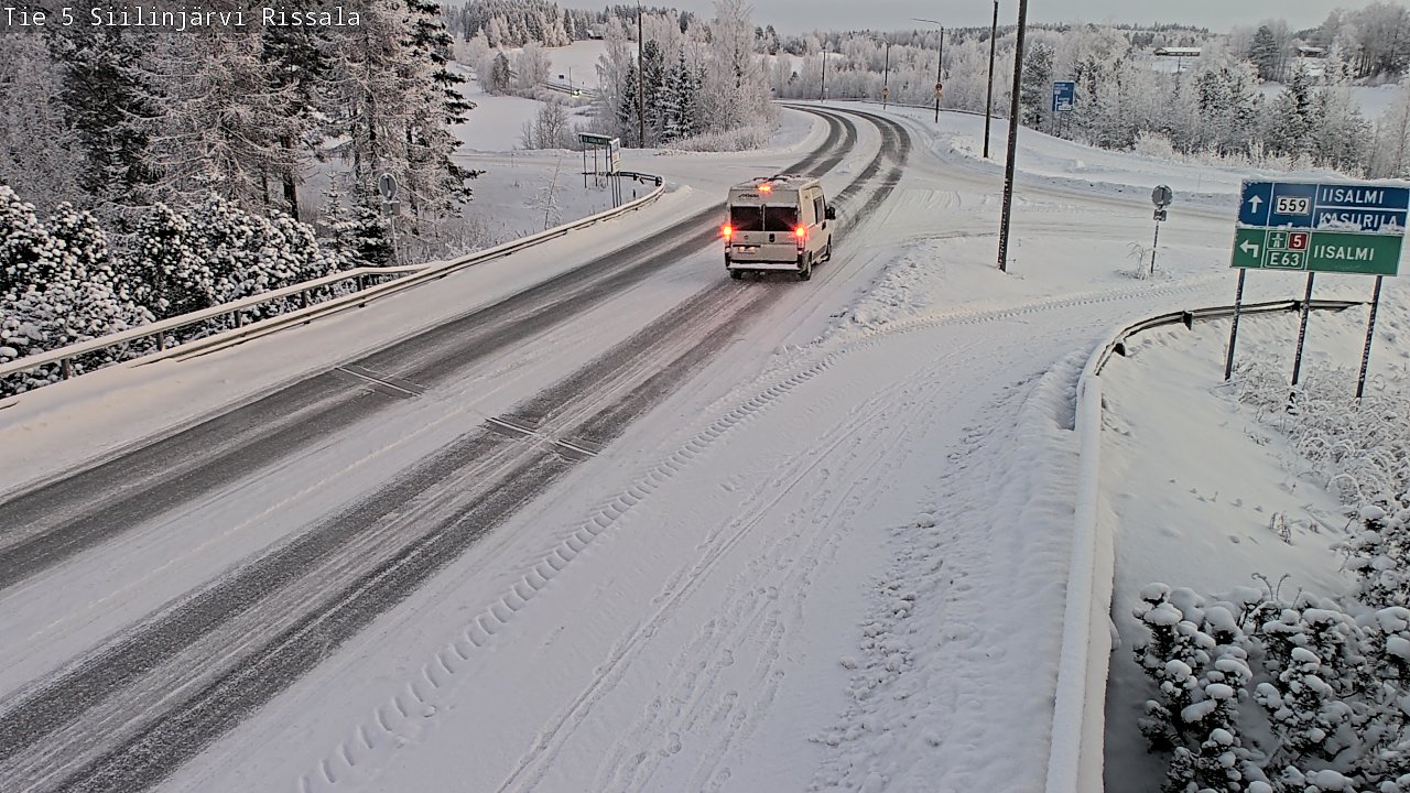 Kelikamerat Kuva Tie 5 Siilinjärvi, Rissala, Siilinjärvi, Pohjois-Savo