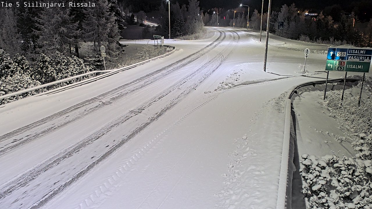 Kelikamerat Kuva Tie 5 Siilinjärvi, Rissala, Siilinjärvi, Pohjois-Savo