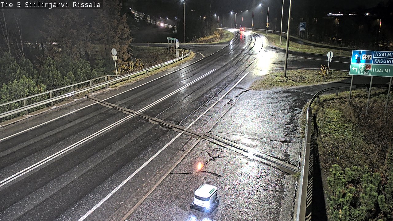 Weather Camera Image Väg 5 Siilinjärvi, Rissala, Siilinjärvi, Pohjois-Savo