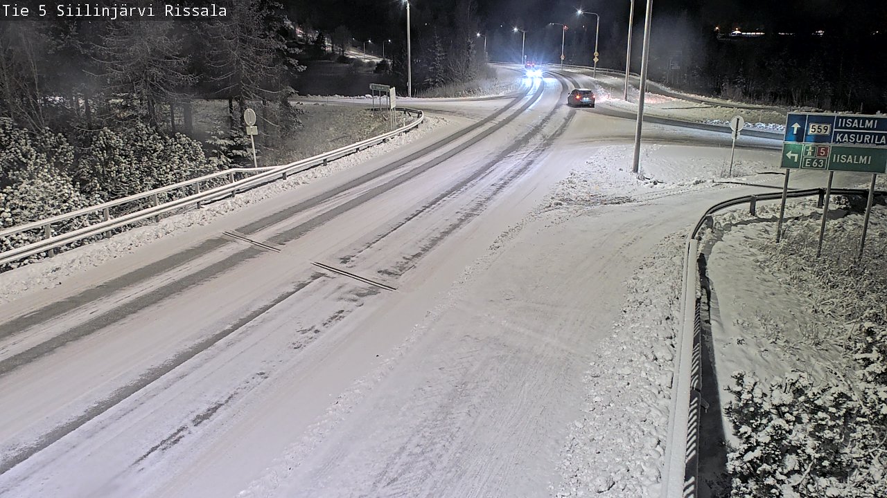 Kelikamerat Kuva Tie 5 Siilinjärvi, Rissala, Siilinjärvi, Pohjois-Savo