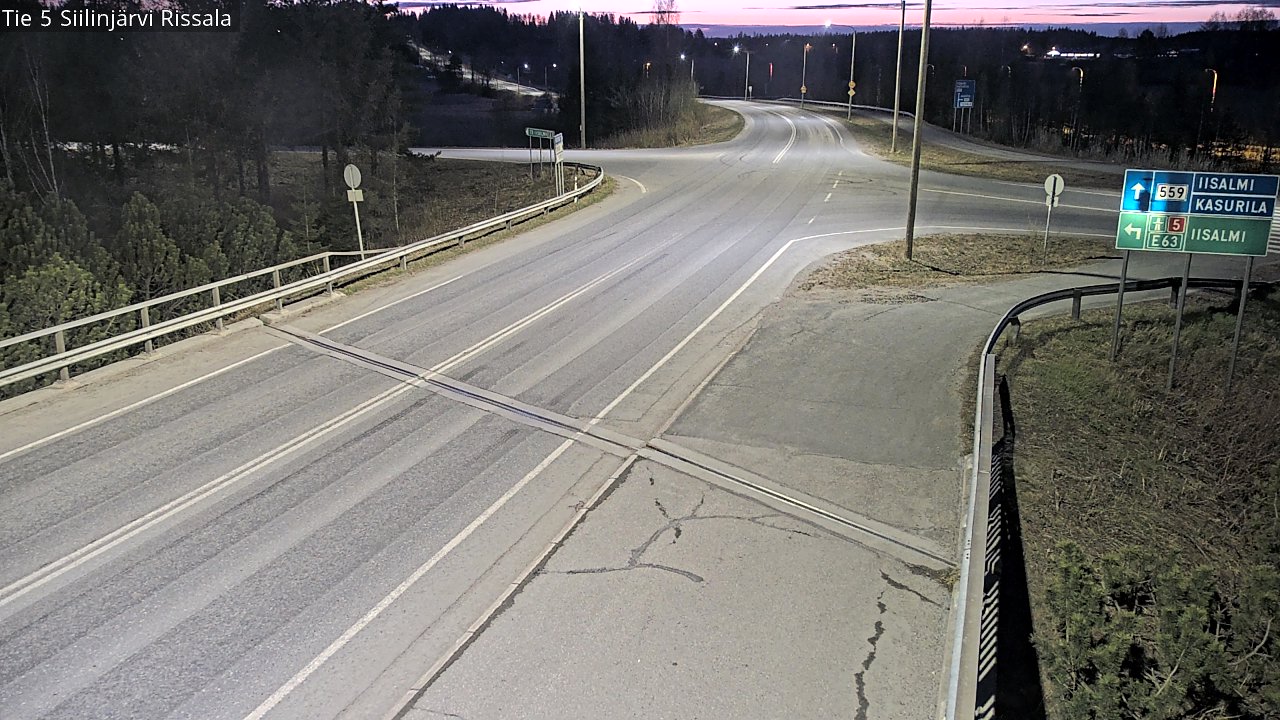 Kelikamerat Kuva Tie 5 Siilinjärvi, Rissala, Siilinjärvi, Pohjois-Savo