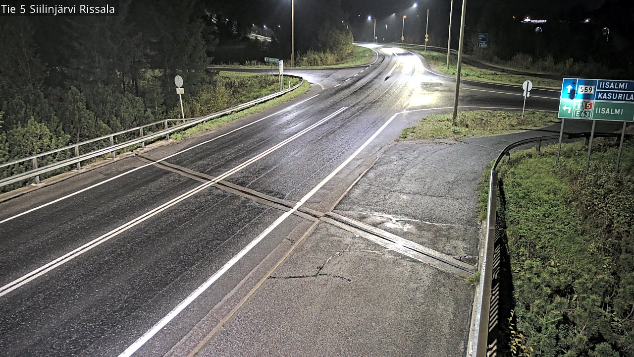 Weather Camera Image Road 5 Siilinjärvi, Rissala, Siilinjärvi, Pohjois-Savo