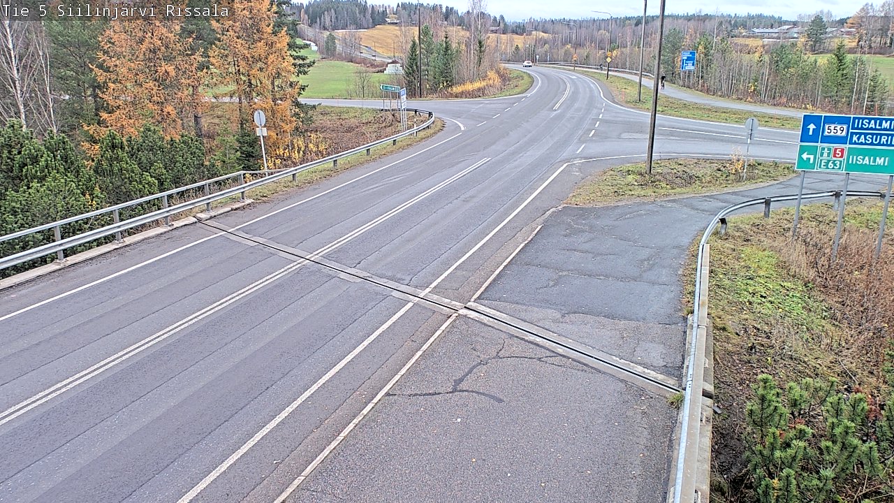 Weather Camera Image Väg 5 Siilinjärvi, Rissala, Siilinjärvi, Pohjois-Savo