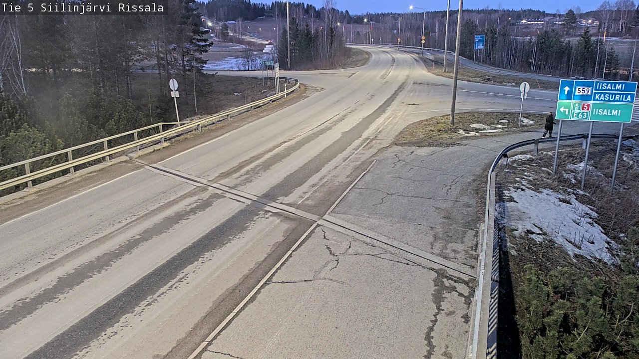 Kelikamerat Kuva Tie 5 Siilinjärvi, Rissala, Siilinjärvi, Pohjois-Savo