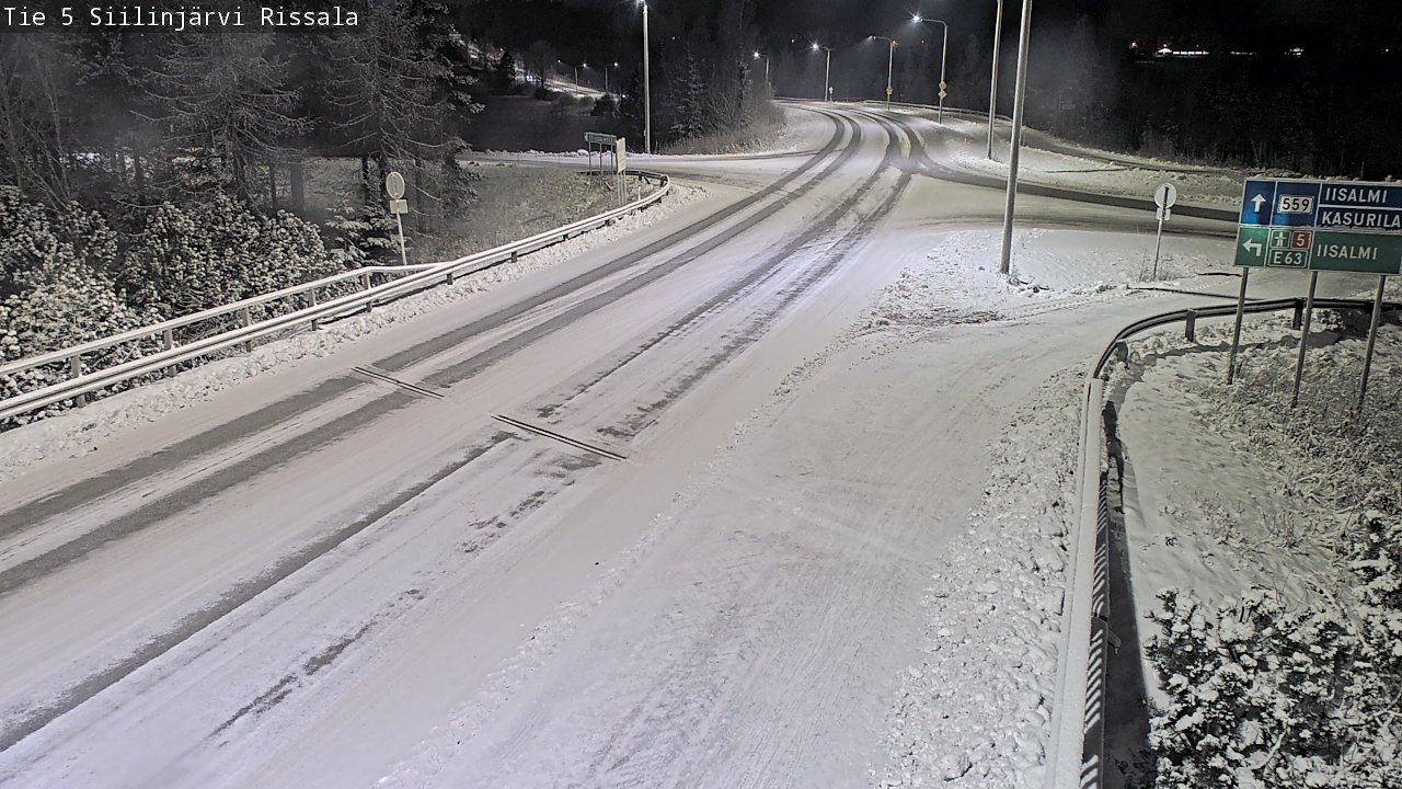 Kelikamerat Kuva Tie 5 Siilinjärvi, Rissala, Siilinjärvi, Pohjois-Savo