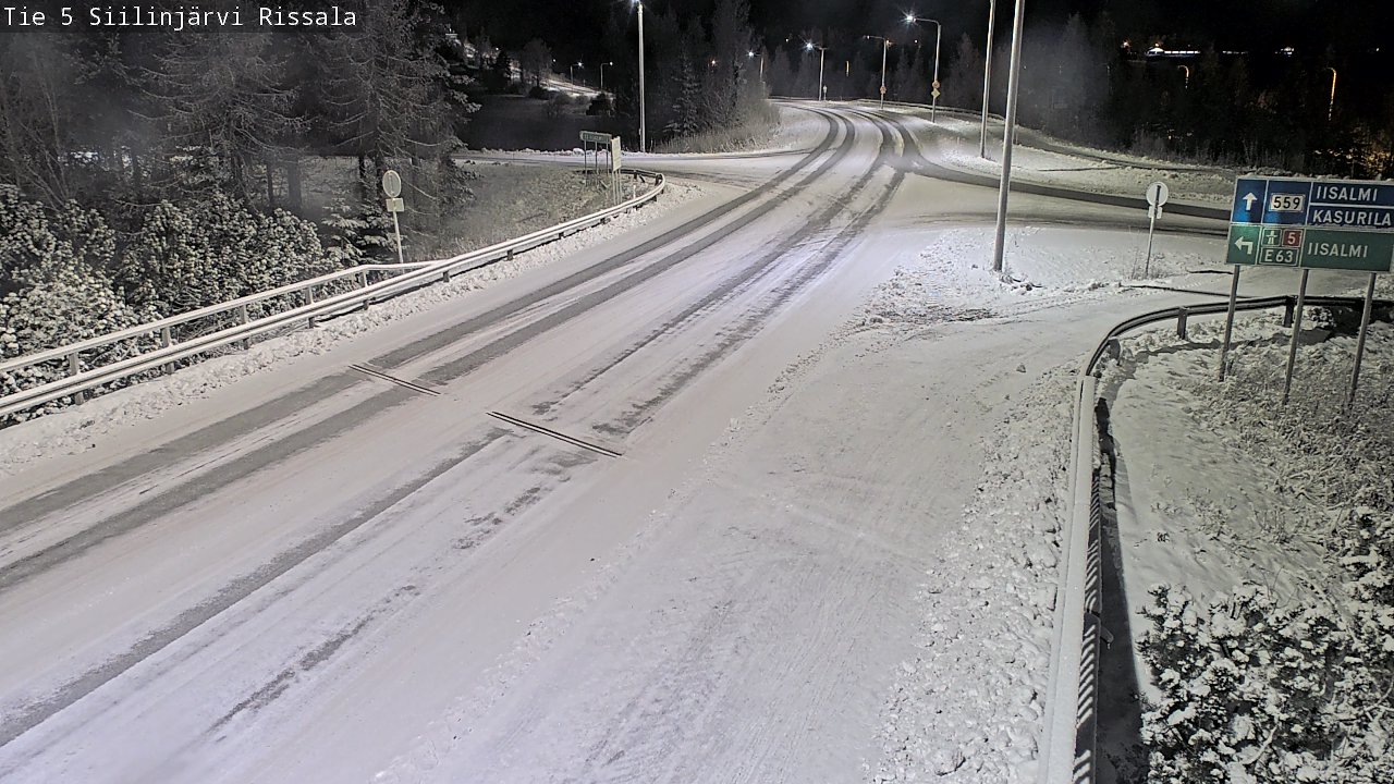 Kelikamerat Kuva Tie 5 Siilinjärvi, Rissala, Siilinjärvi, Pohjois-Savo