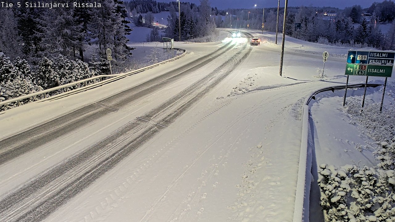 Kelikamerat Kuva Tie 5 Siilinjärvi, Rissala, Siilinjärvi, Pohjois-Savo