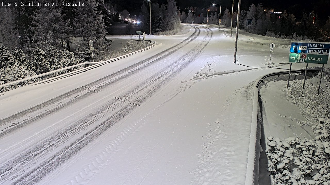 Kelikamerat Kuva Tie 5 Siilinjärvi, Rissala, Siilinjärvi, Pohjois-Savo