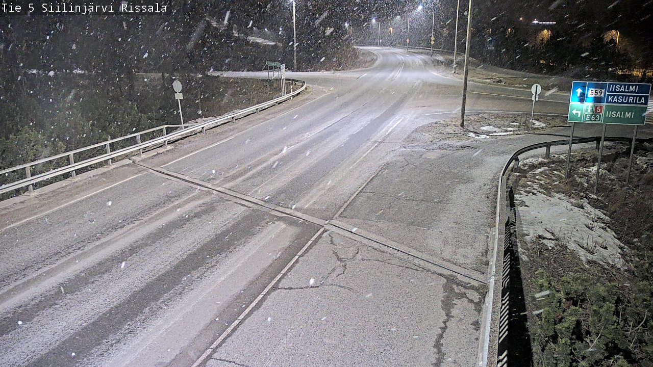 Kelikamerat Kuva Tie 5 Siilinjärvi, Rissala, Siilinjärvi, Pohjois-Savo