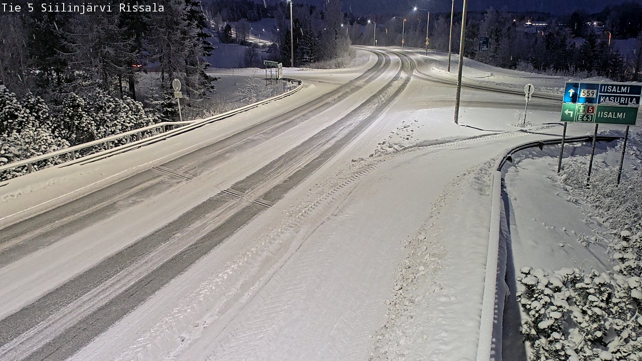 Kelikamerat Kuva Tie 5 Siilinjärvi, Rissala, Siilinjärvi, Pohjois-Savo