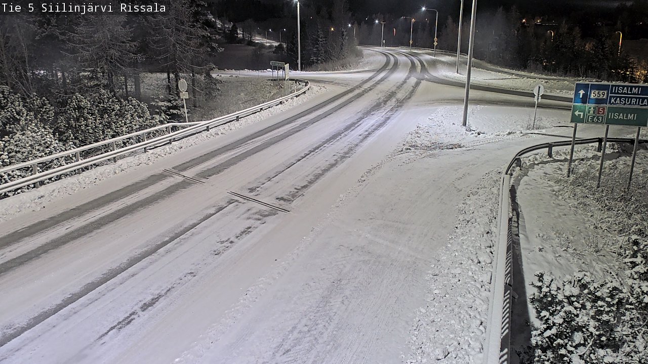 Kelikamerat Kuva Tie 5 Siilinjärvi, Rissala, Siilinjärvi, Pohjois-Savo