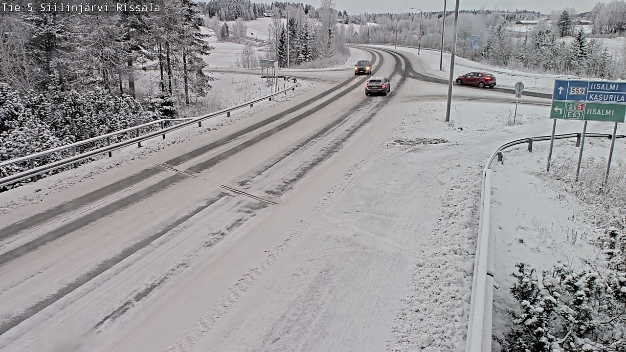 Kelikamerat Kuva Tie 5 Siilinjärvi, Rissala, Siilinjärvi, Pohjois-Savo