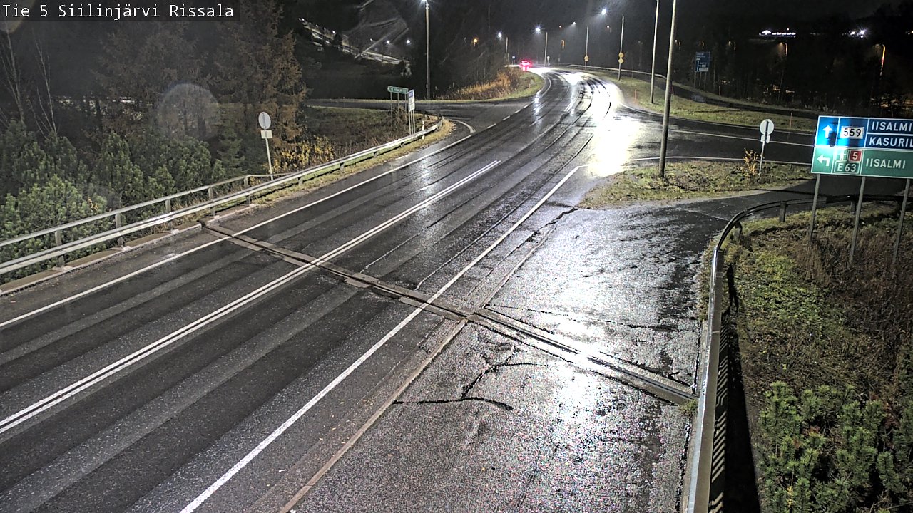 Weather Camera Image Väg 5 Siilinjärvi, Rissala, Siilinjärvi, Pohjois-Savo