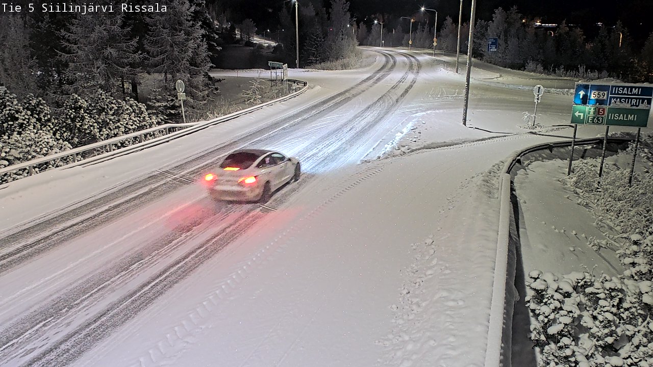 Kelikamerat Kuva Tie 5 Siilinjärvi, Rissala, Siilinjärvi, Pohjois-Savo