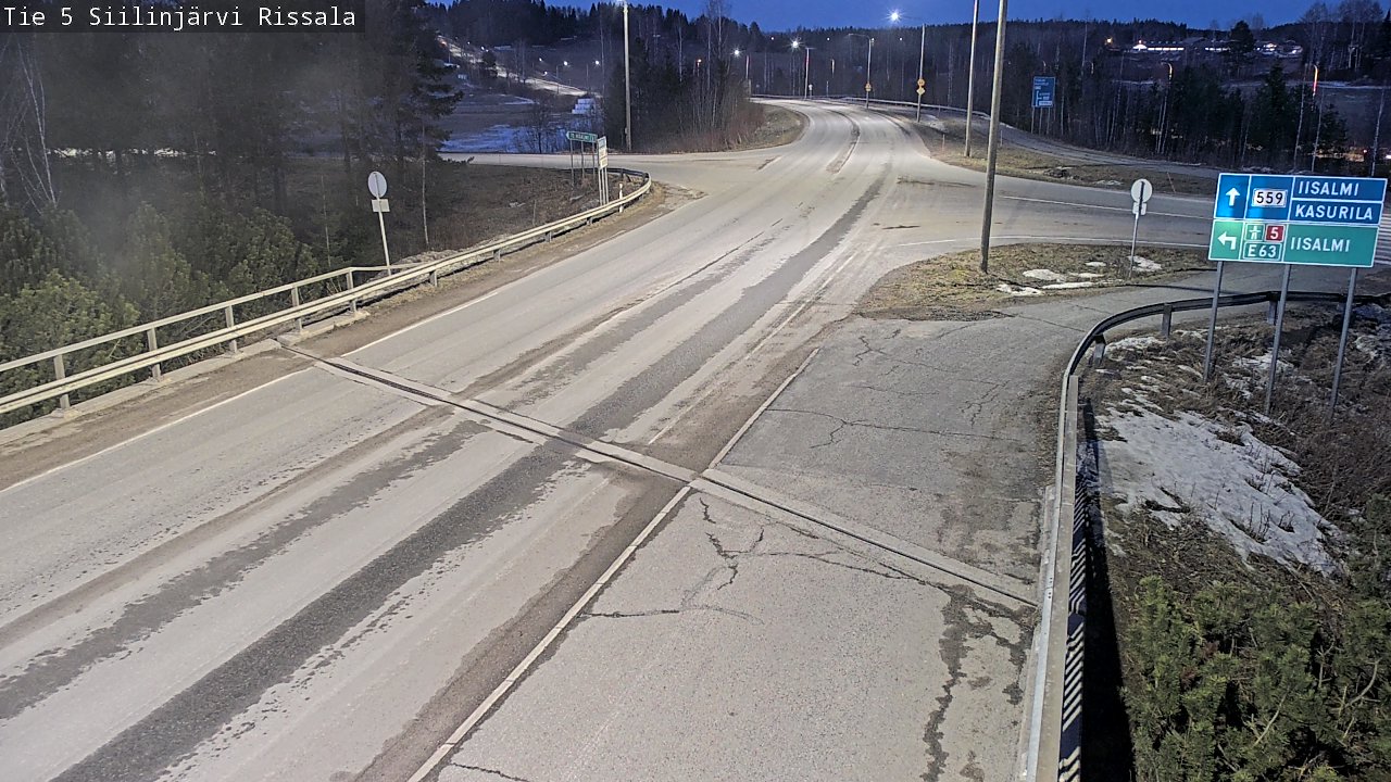 Kelikamerat Kuva Tie 5 Siilinjärvi, Rissala, Siilinjärvi, Pohjois-Savo