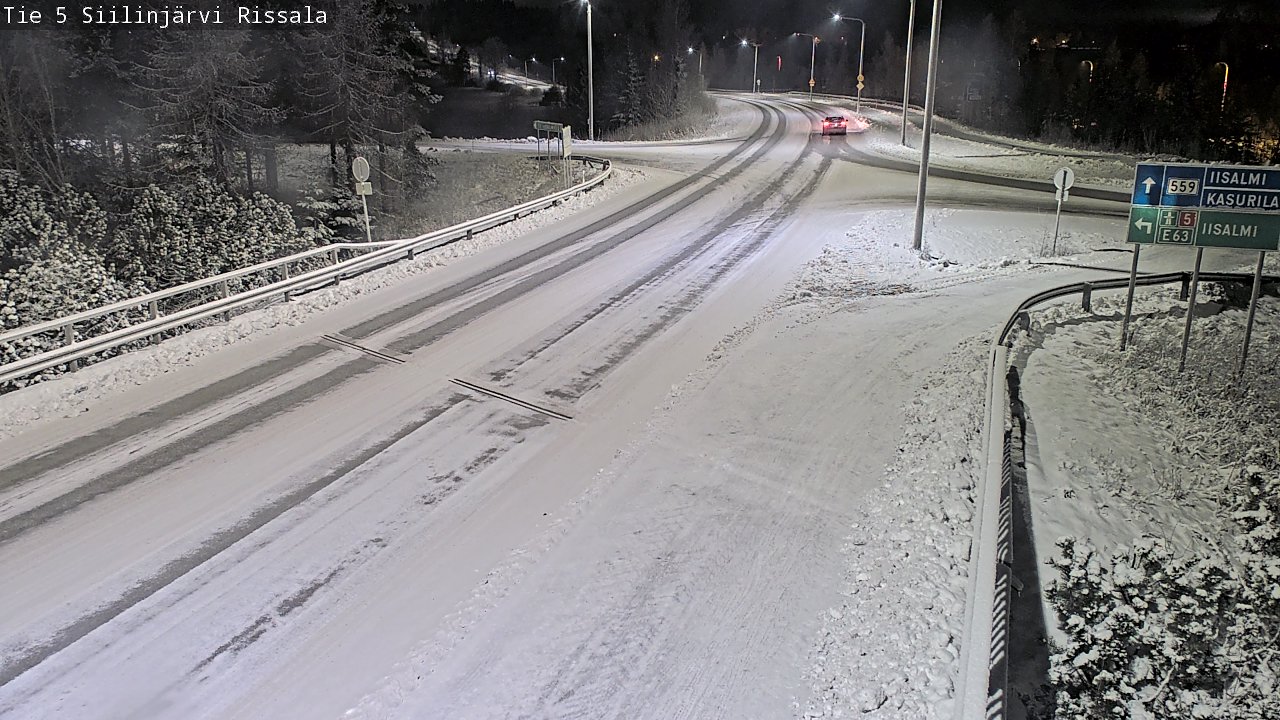 Kelikamerat Kuva Tie 5 Siilinjärvi, Rissala, Siilinjärvi, Pohjois-Savo