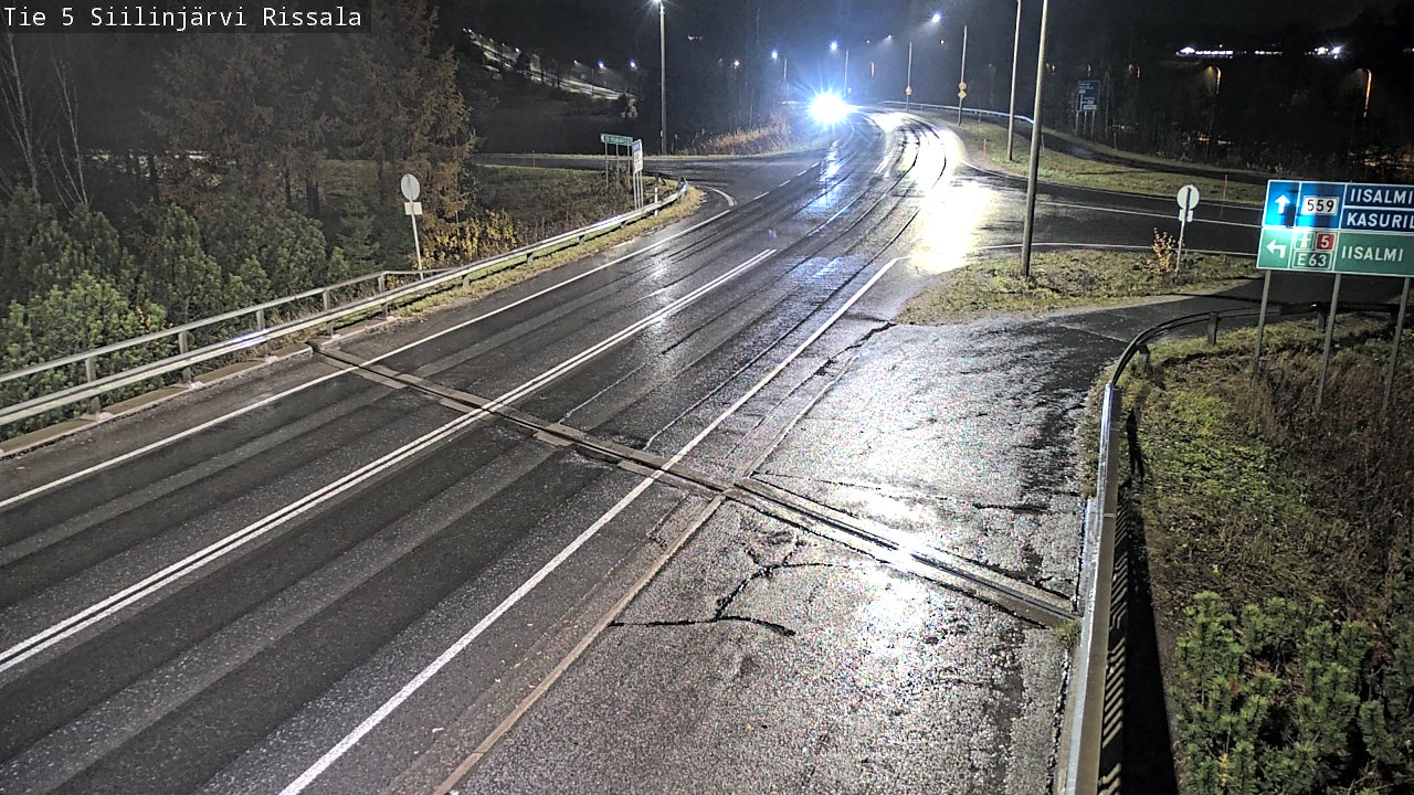 Weather Camera Image Väg 5 Siilinjärvi, Rissala, Siilinjärvi, Pohjois-Savo