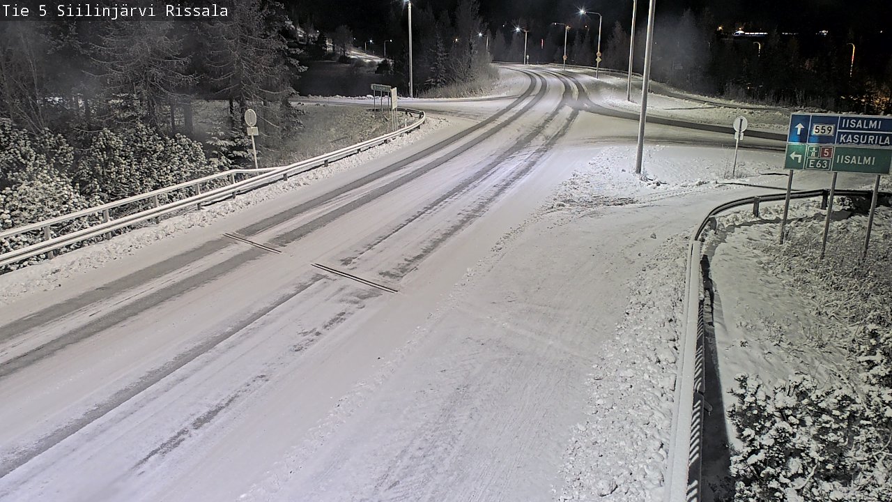 Kelikamerat Kuva Tie 5 Siilinjärvi, Rissala, Siilinjärvi, Pohjois-Savo