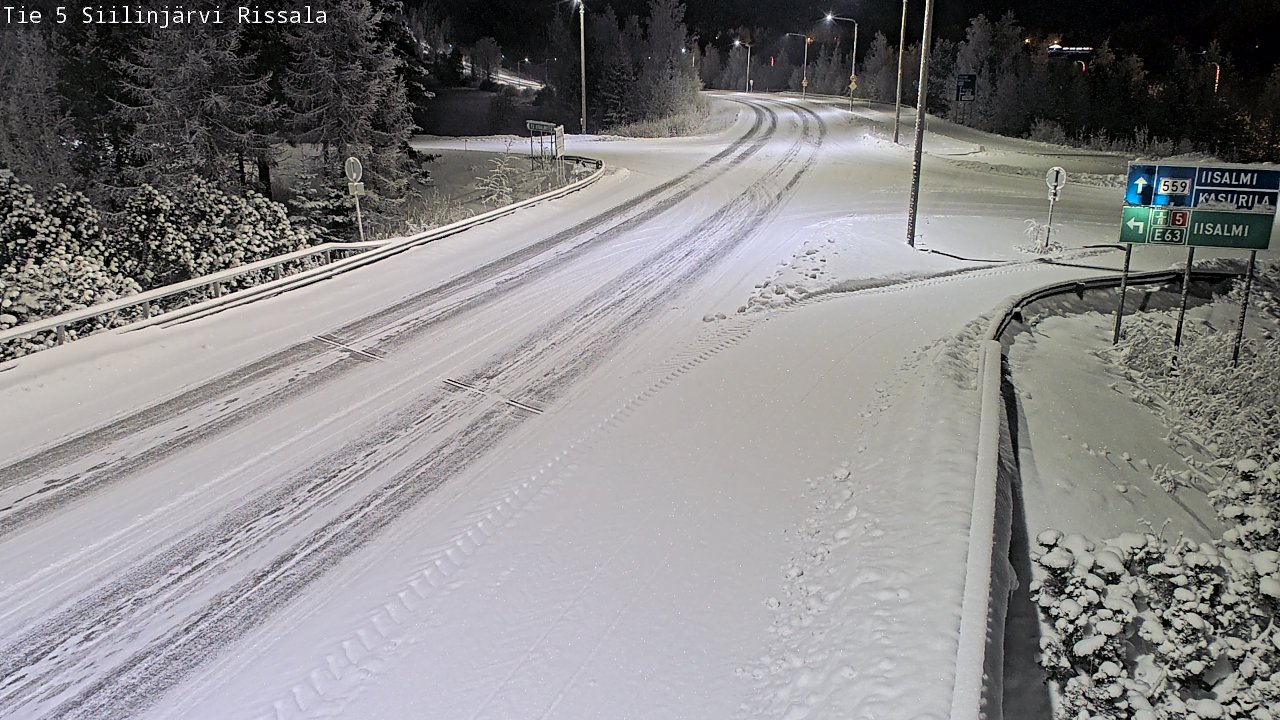 Kelikamerat Kuva Tie 5 Siilinjärvi, Rissala, Siilinjärvi, Pohjois-Savo