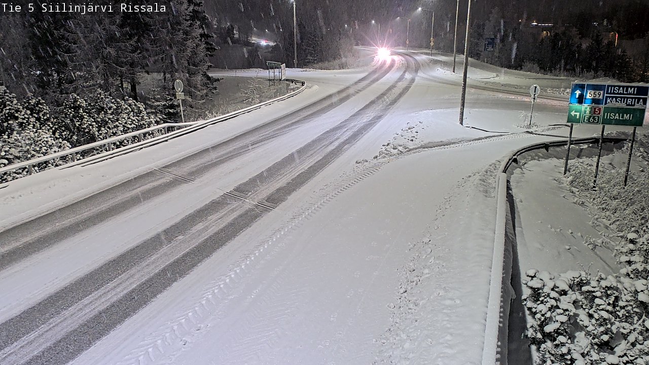 Kelikamerat Kuva Tie 5 Siilinjärvi, Rissala, Siilinjärvi, Pohjois-Savo