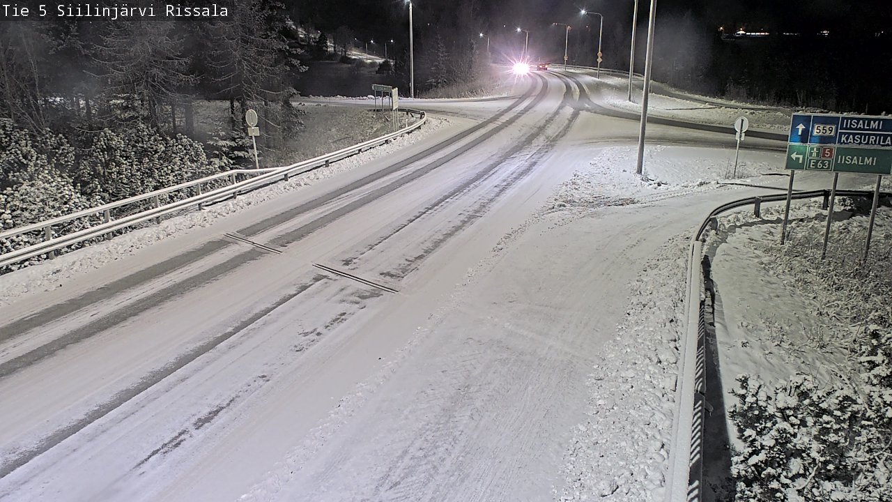 Kelikamerat Kuva Tie 5 Siilinjärvi, Rissala, Siilinjärvi, Pohjois-Savo