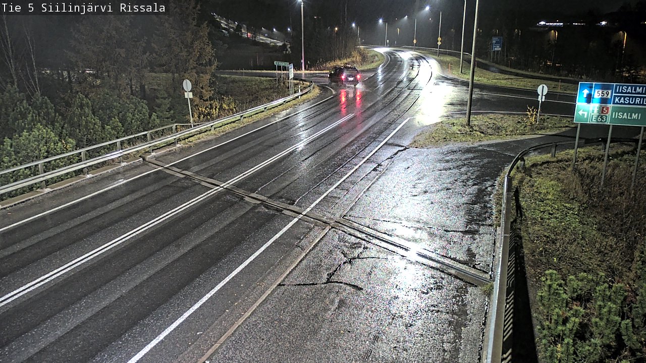 Weather Camera Image Väg 5 Siilinjärvi, Rissala, Siilinjärvi, Pohjois-Savo