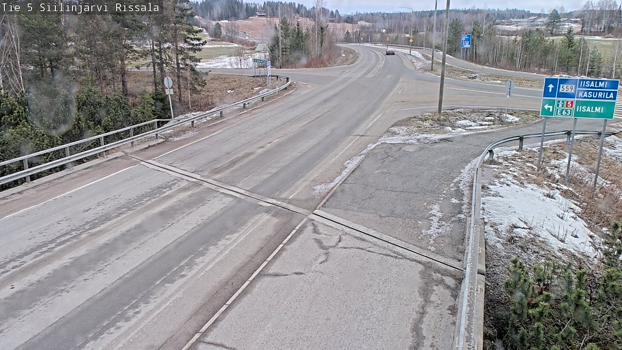 Kelikamerat Kuva Tie 5 Siilinjärvi, Rissala, Siilinjärvi, Pohjois-Savo