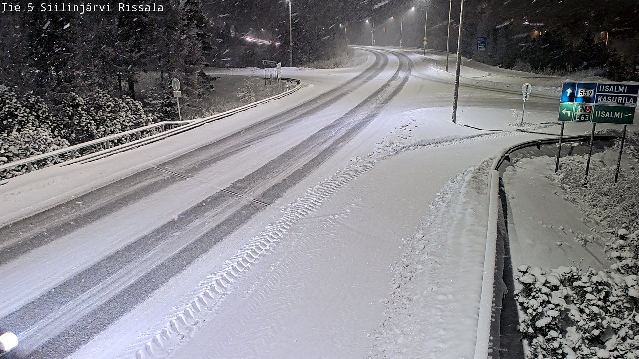 Kelikamerat Kuva Tie 5 Siilinjärvi, Rissala, Siilinjärvi, Pohjois-Savo