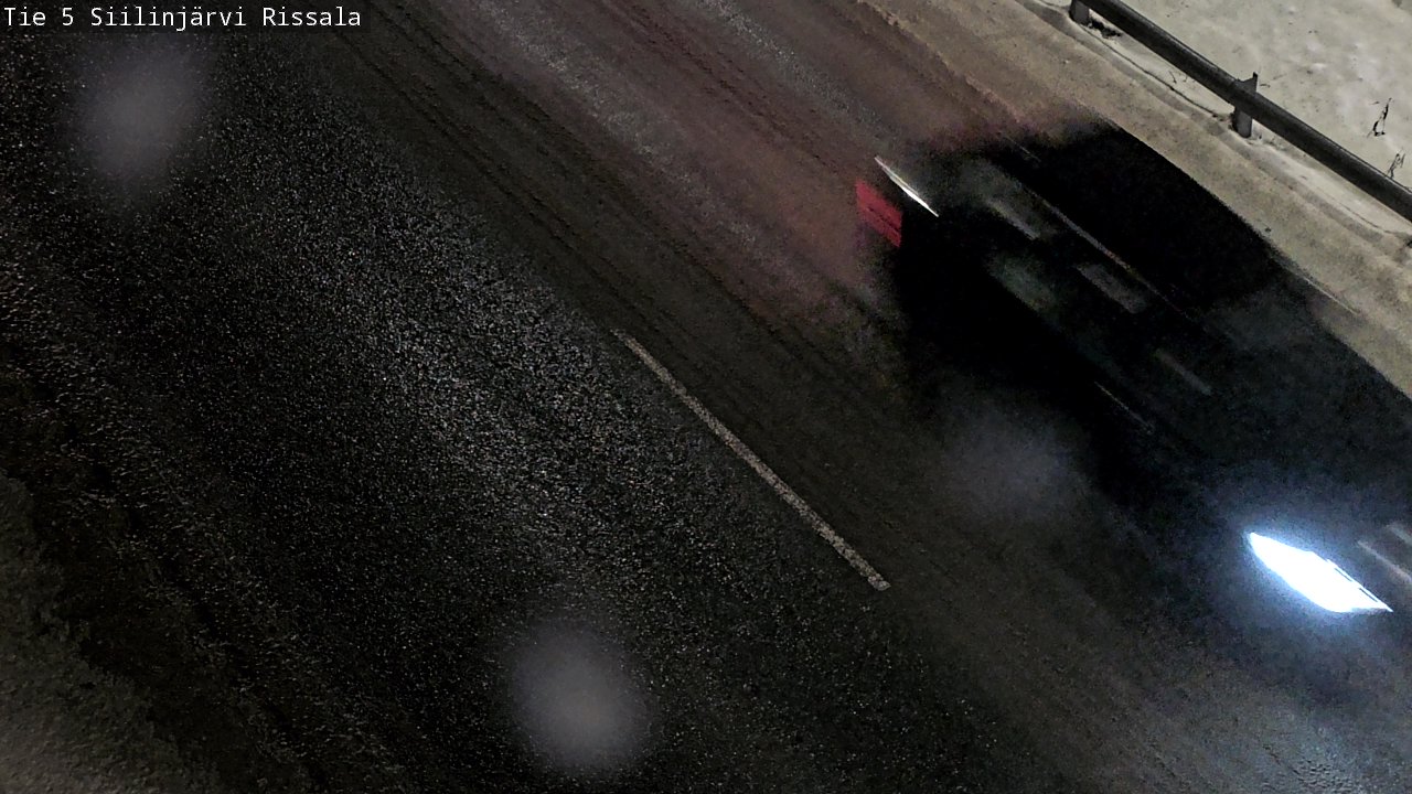 Weather Camera Image Road 5 Siilinjärvi, Rissala, Siilinjärvi, Pohjois-Savo