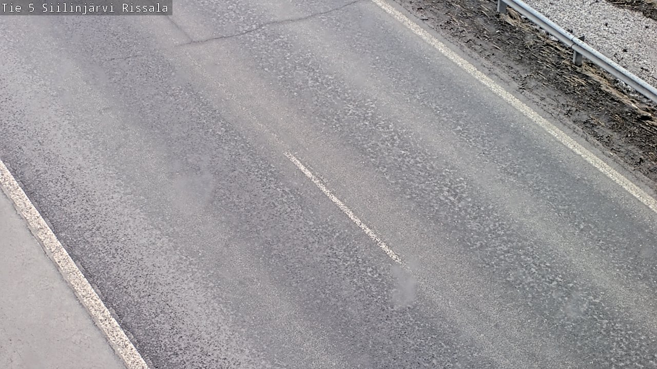 Weather Camera Image Väg 5 Siilinjärvi, Rissala, Siilinjärvi, Pohjois-Savo
