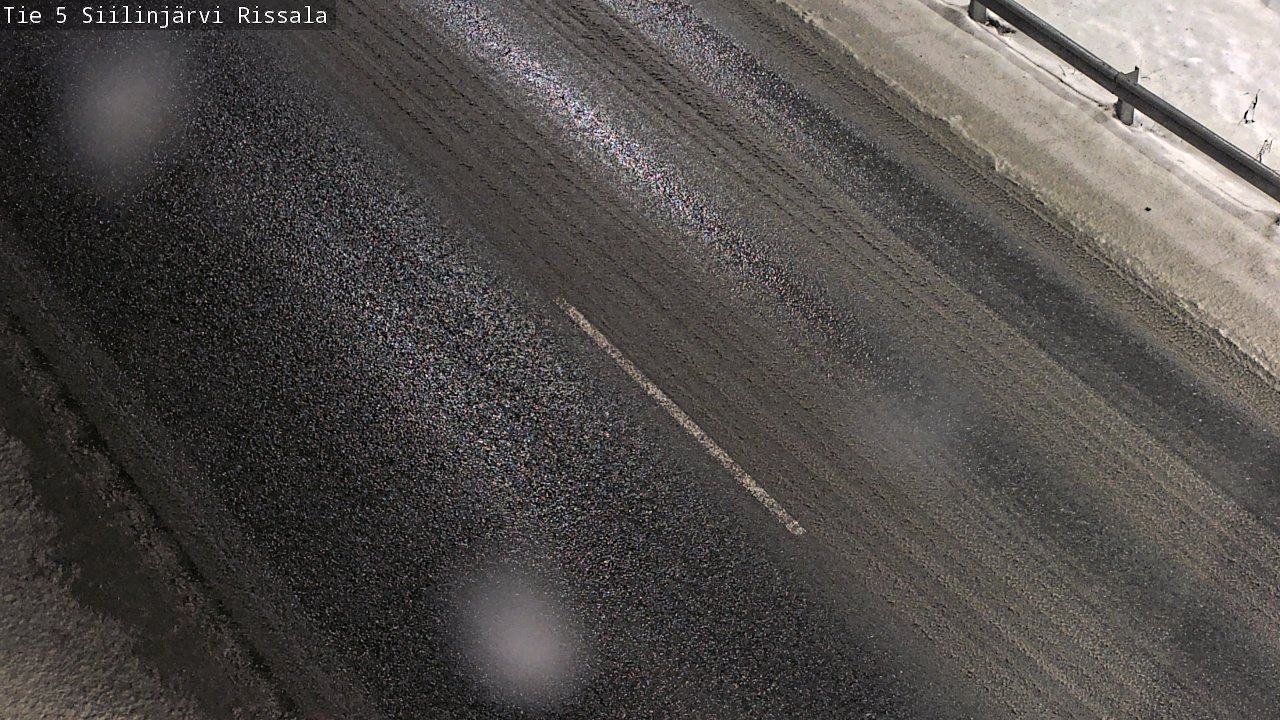 Weather Camera Image Road 5 Siilinjärvi, Rissala, Siilinjärvi, Pohjois-Savo