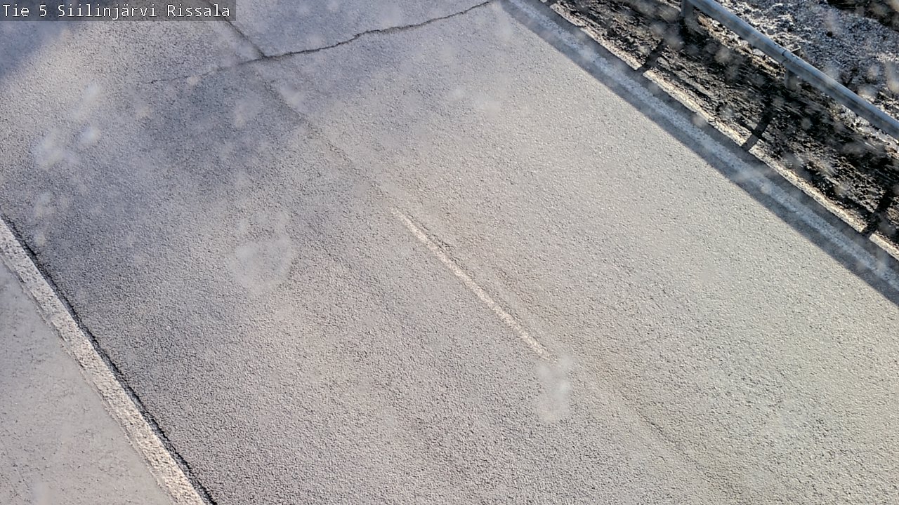 Weather Camera Image Väg 5 Siilinjärvi, Rissala, Siilinjärvi, Pohjois-Savo