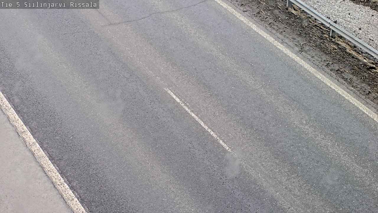 Weather Camera Image Väg 5 Siilinjärvi, Rissala, Siilinjärvi, Pohjois-Savo
