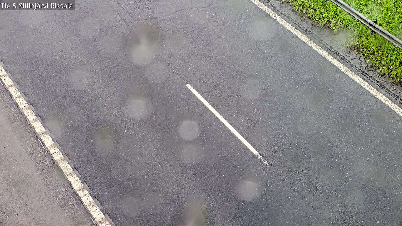 Weather Camera Image Road 5 Siilinjärvi, Rissala, Siilinjärvi, Pohjois-Savo