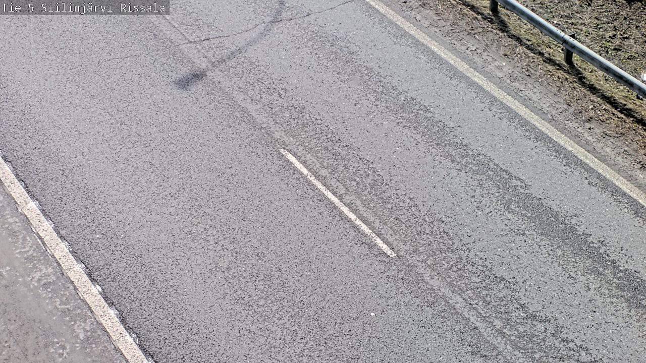 Weather Camera Image Väg 5 Siilinjärvi, Rissala, Siilinjärvi, Pohjois-Savo