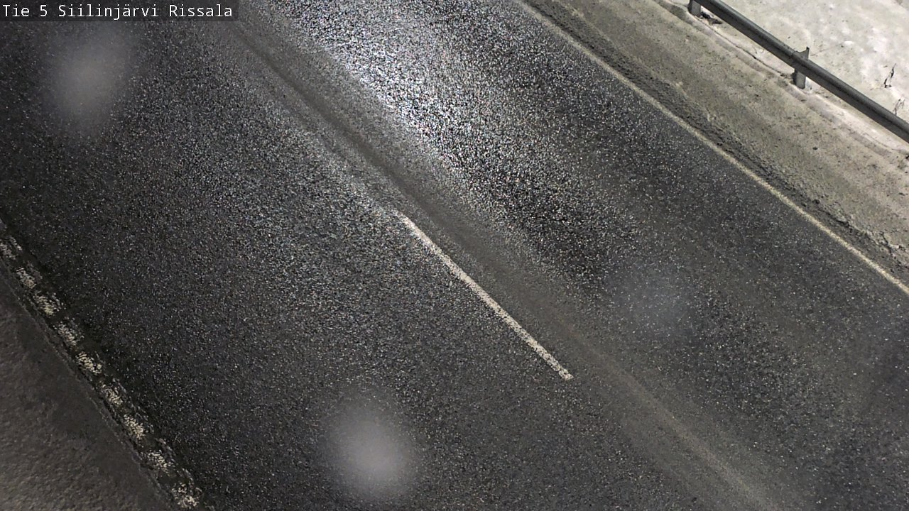 Weather Camera Image Road 5 Siilinjärvi, Rissala, Siilinjärvi, Pohjois-Savo
