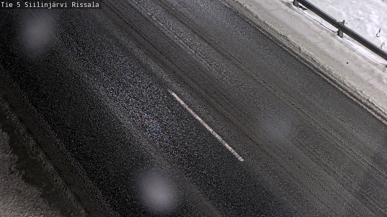 Weather Camera Image Road 5 Siilinjärvi, Rissala, Siilinjärvi, Pohjois-Savo