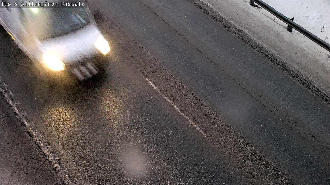 Weather Camera Image Road 5 Siilinjärvi, Rissala, Siilinjärvi, Pohjois-Savo