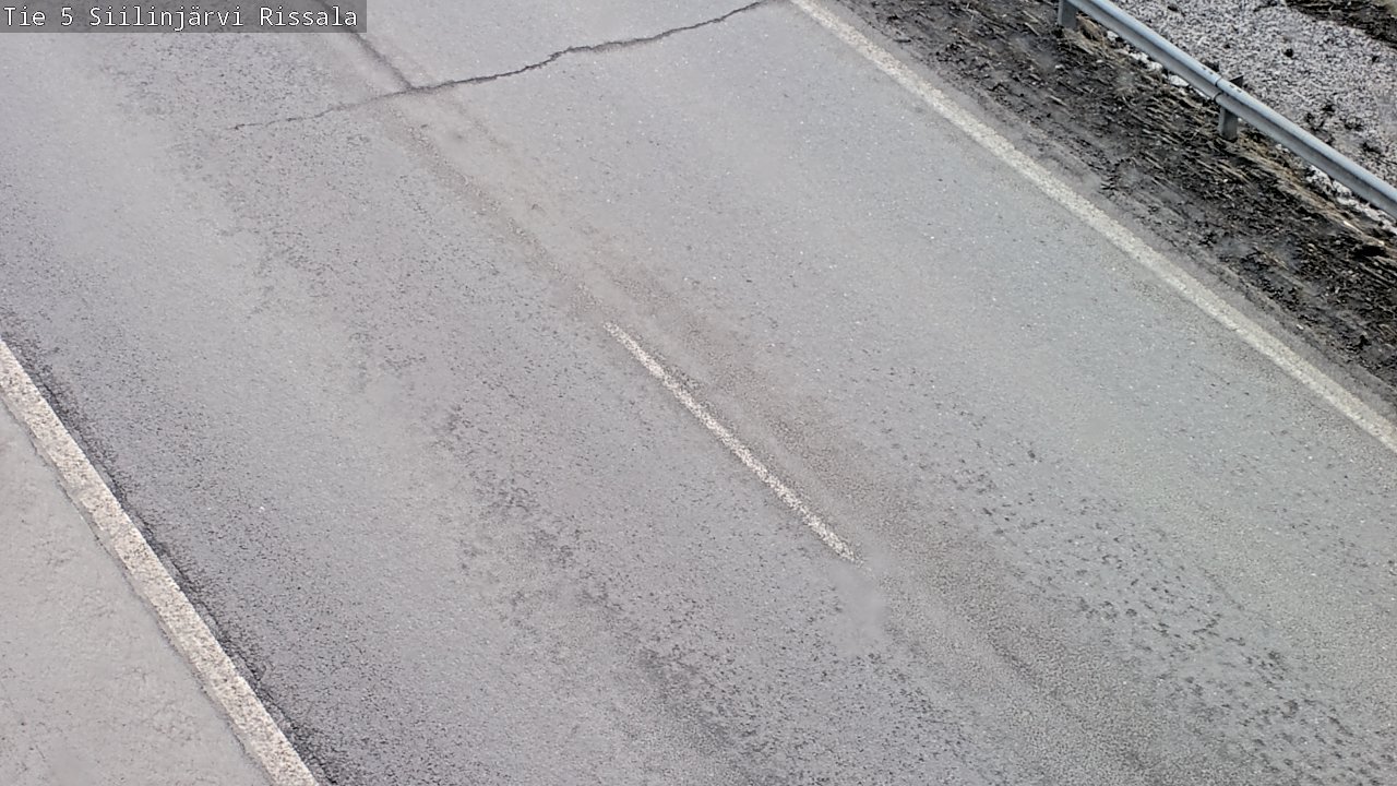 Weather Camera Image Väg 5 Siilinjärvi, Rissala, Siilinjärvi, Pohjois-Savo