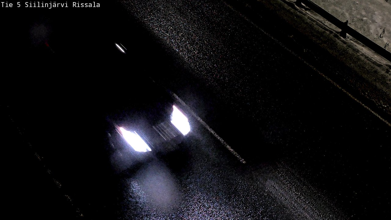 Weather Camera Image Road 5 Siilinjärvi, Rissala, Siilinjärvi, Pohjois-Savo