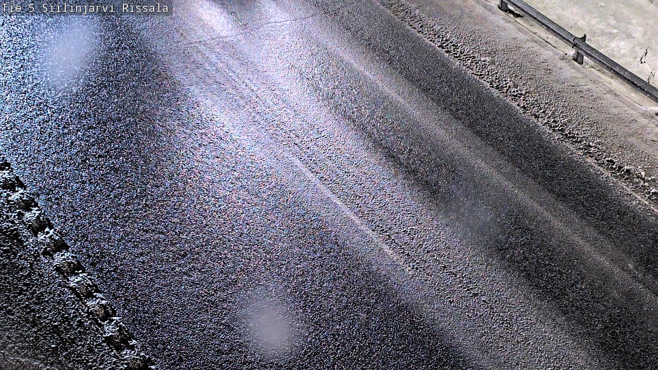 Weather Camera Image Road 5 Siilinjärvi, Rissala, Siilinjärvi, Pohjois-Savo