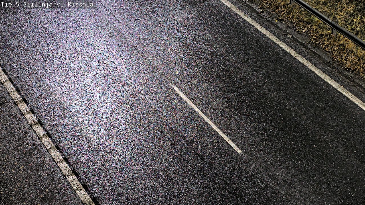 Weather Camera Image Road 5 Siilinjärvi, Rissala, Siilinjärvi, Pohjois-Savo