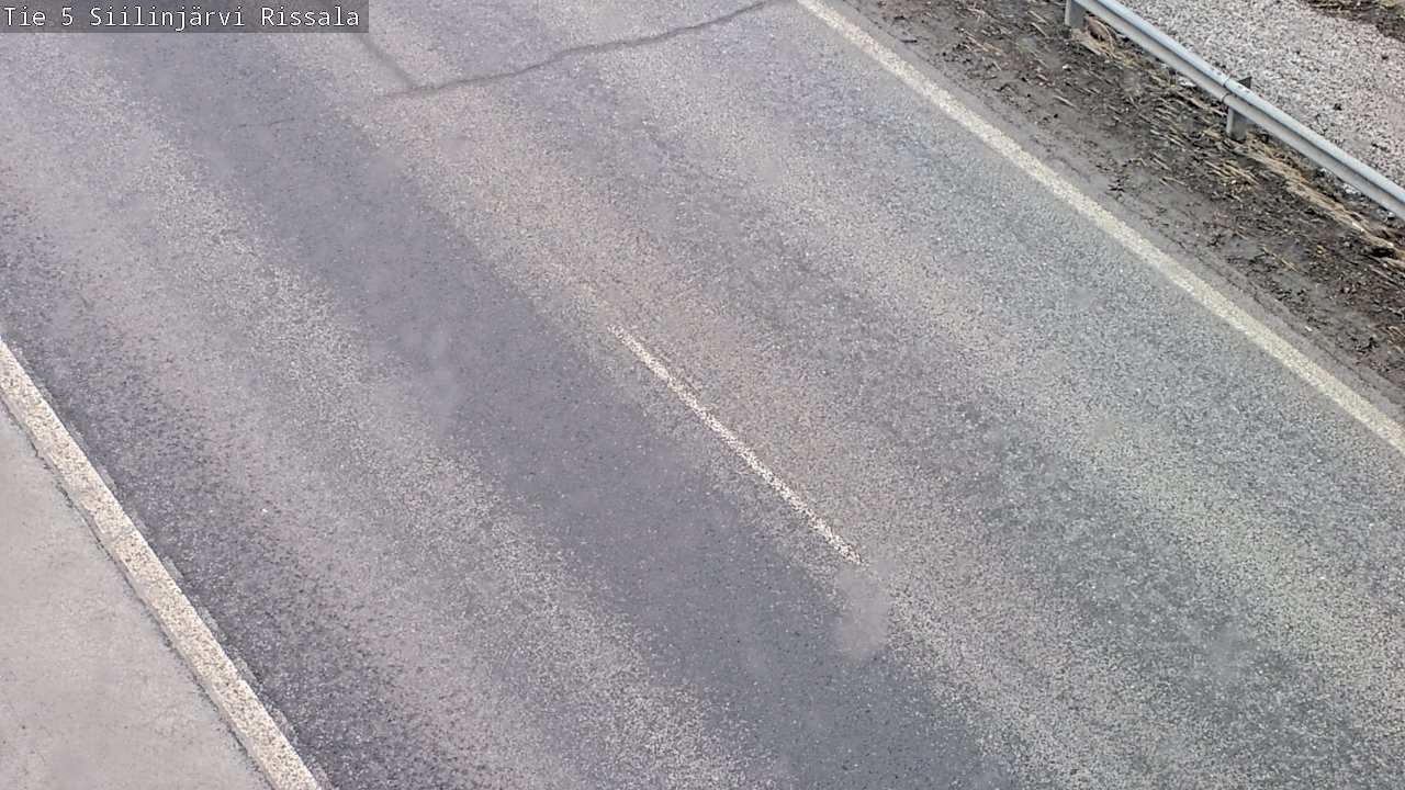 Weather Camera Image Väg 5 Siilinjärvi, Rissala, Siilinjärvi, Pohjois-Savo