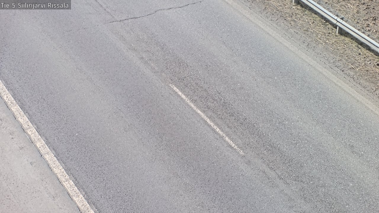 Weather Camera Image Väg 5 Siilinjärvi, Rissala, Siilinjärvi, Pohjois-Savo